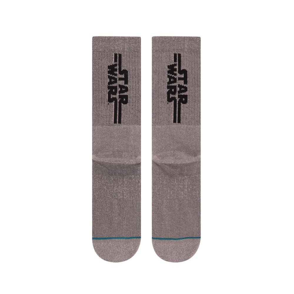 MENS | 2 Stance Grey Solid Trooper Star Wars NEW - Picture 4 of 14